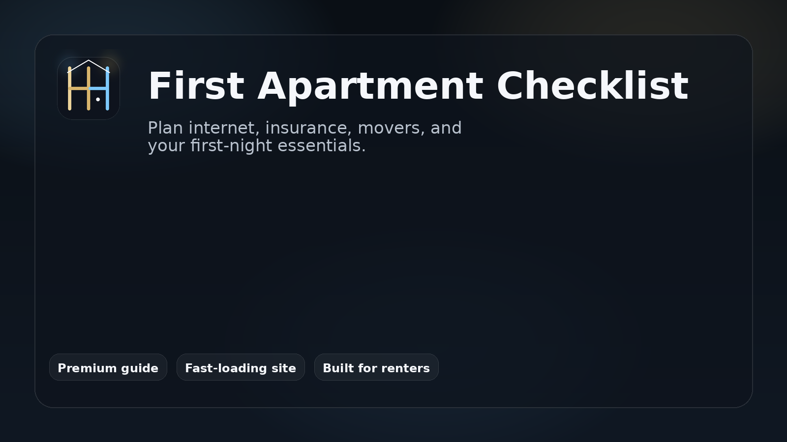 Move-in day checklist guide