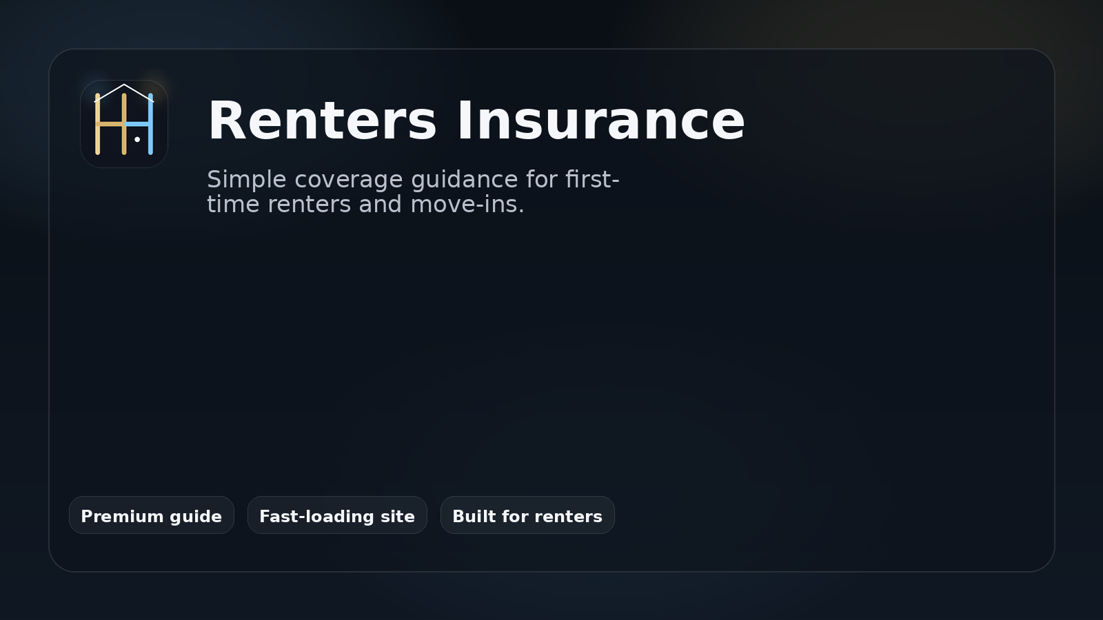 Best renters insurance for first-time renters guide