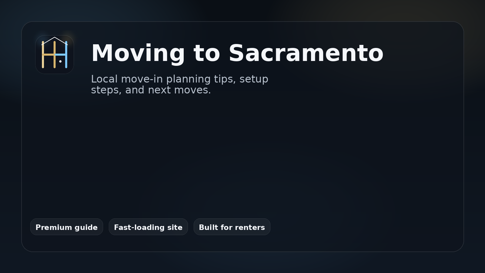 Moving to Sacramento apartment guide